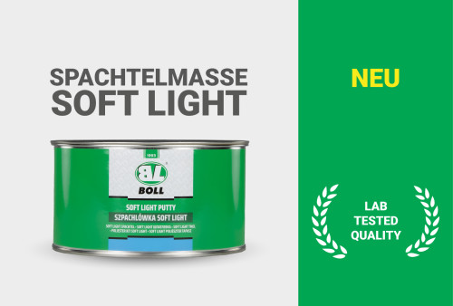 Jetzt neu: SOFT LIGHT Spachtelmasse