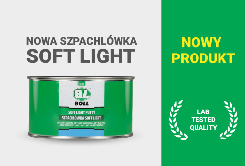 Nowość: szpachlówka SOFT LIGHT